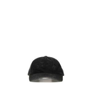 Golden Goose Deluxe Brand Men Charcoal Cotton Baseball Cap